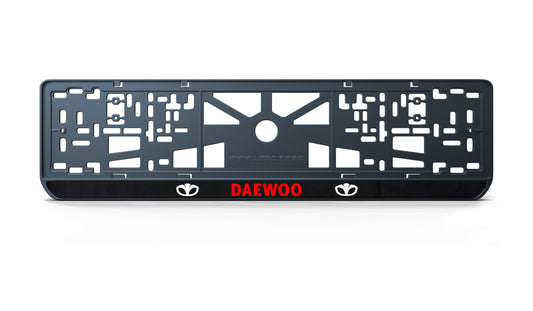 Рамка номерного знаку: Daewoo (стиль #1)
