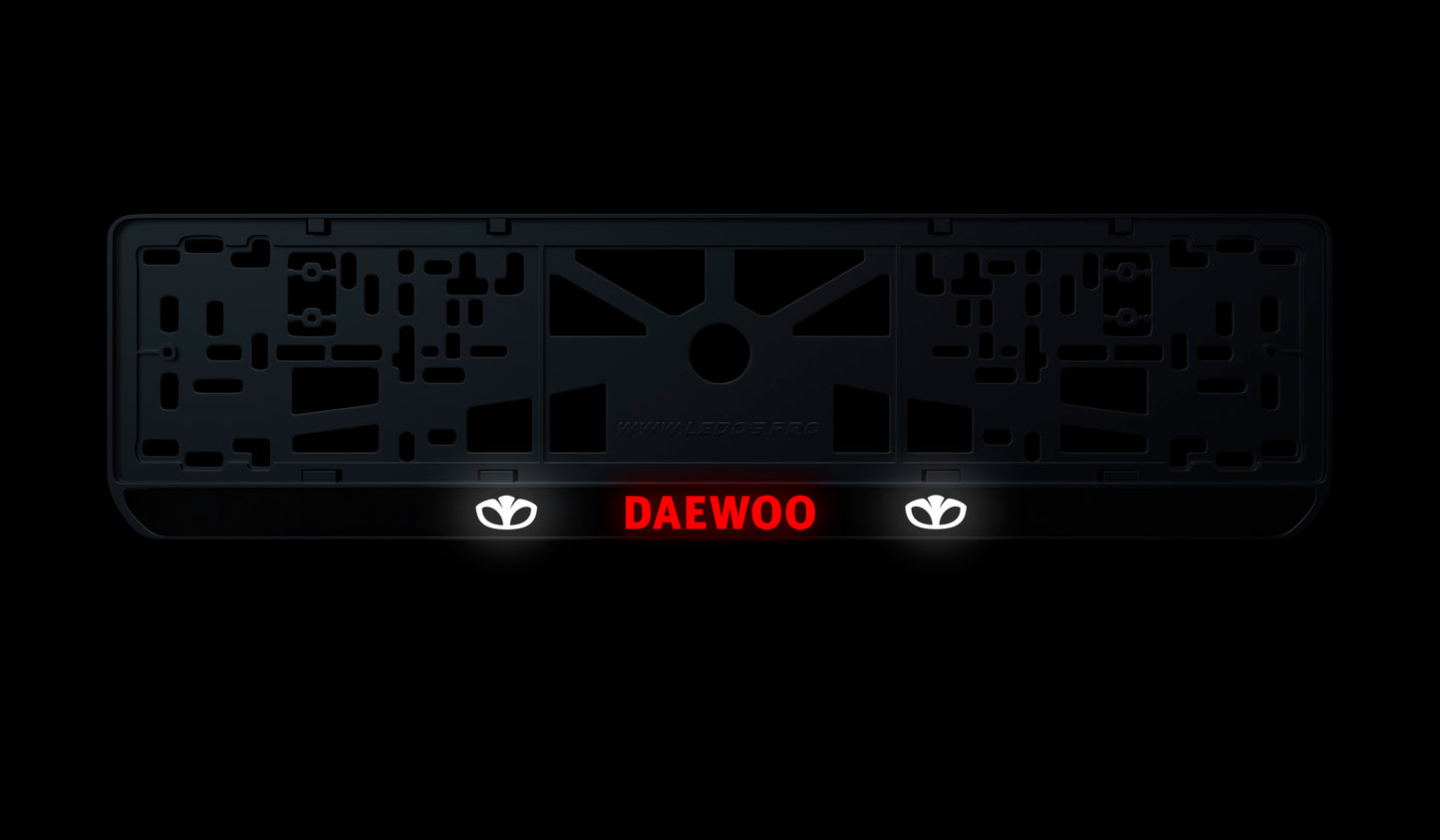 Рамка номерного знаку: Daewoo (стиль #1)