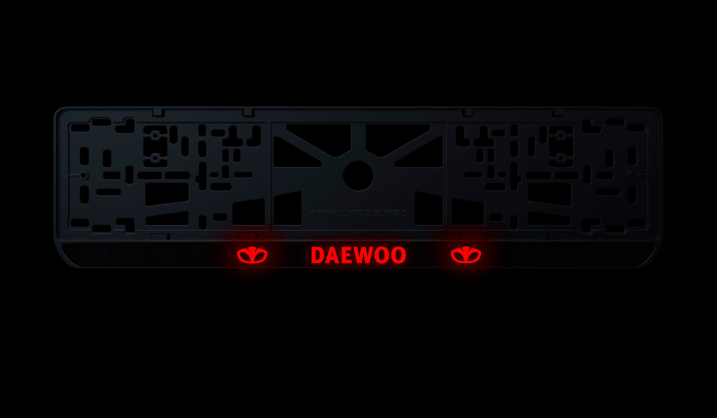 Рамка номерного знаку: Daewoo (стиль #2)