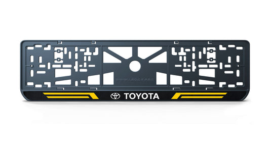 Рамка номерного знаку: Toyota (стиль #4)