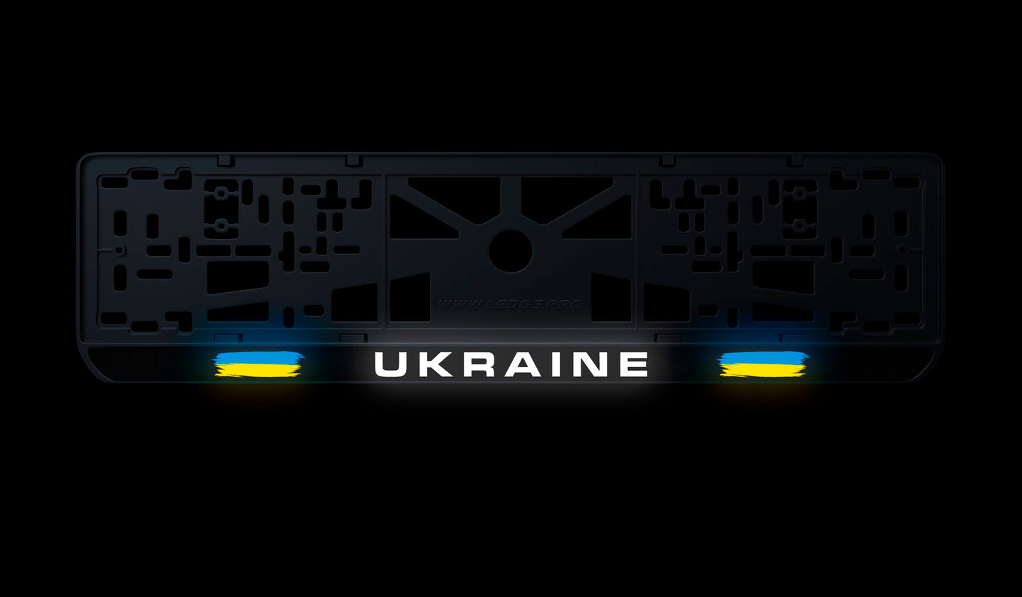 Рамка номерного знаку: Ukraine