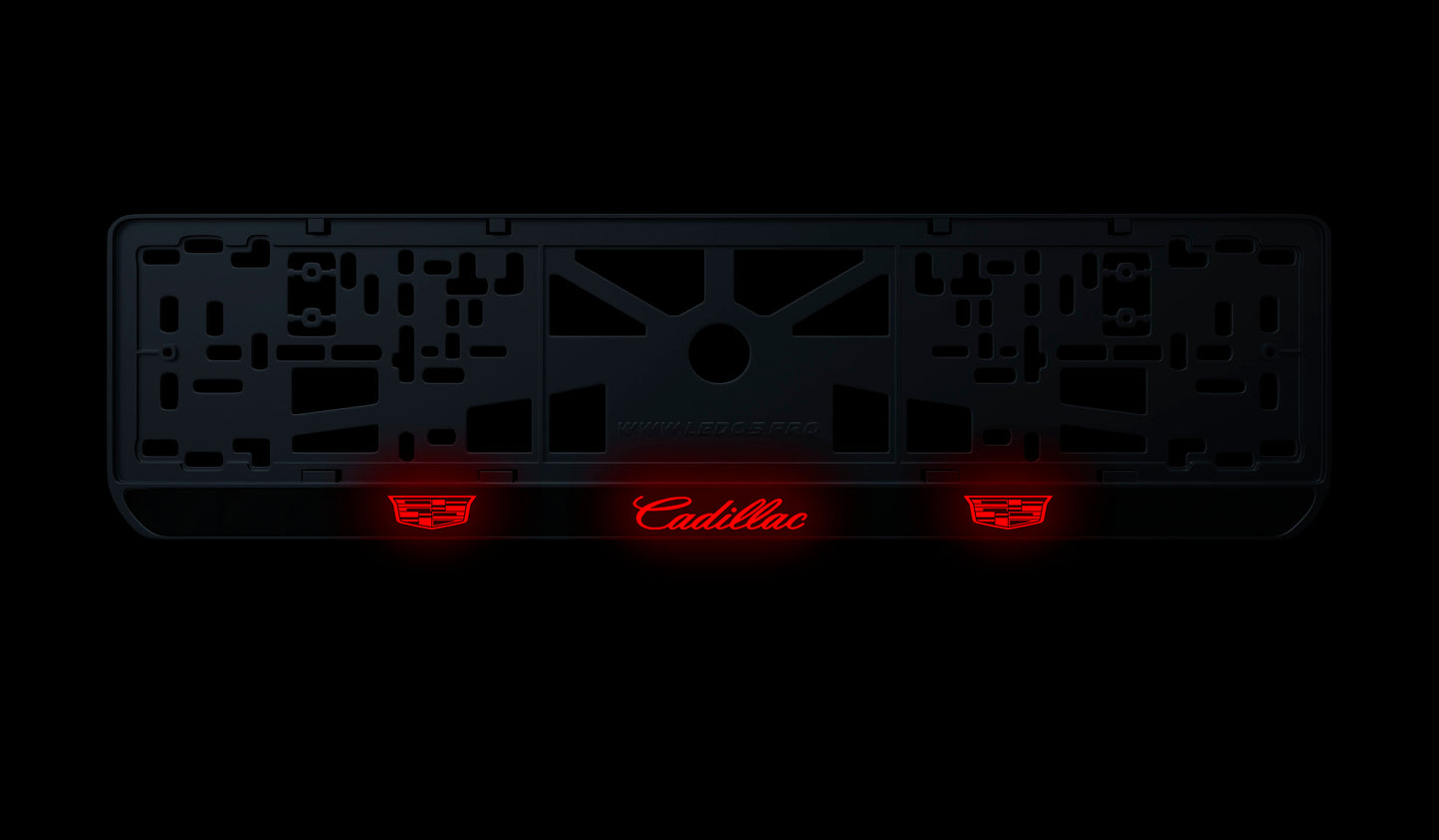 Рамка номерного знаку: Cadillac (стиль #2)