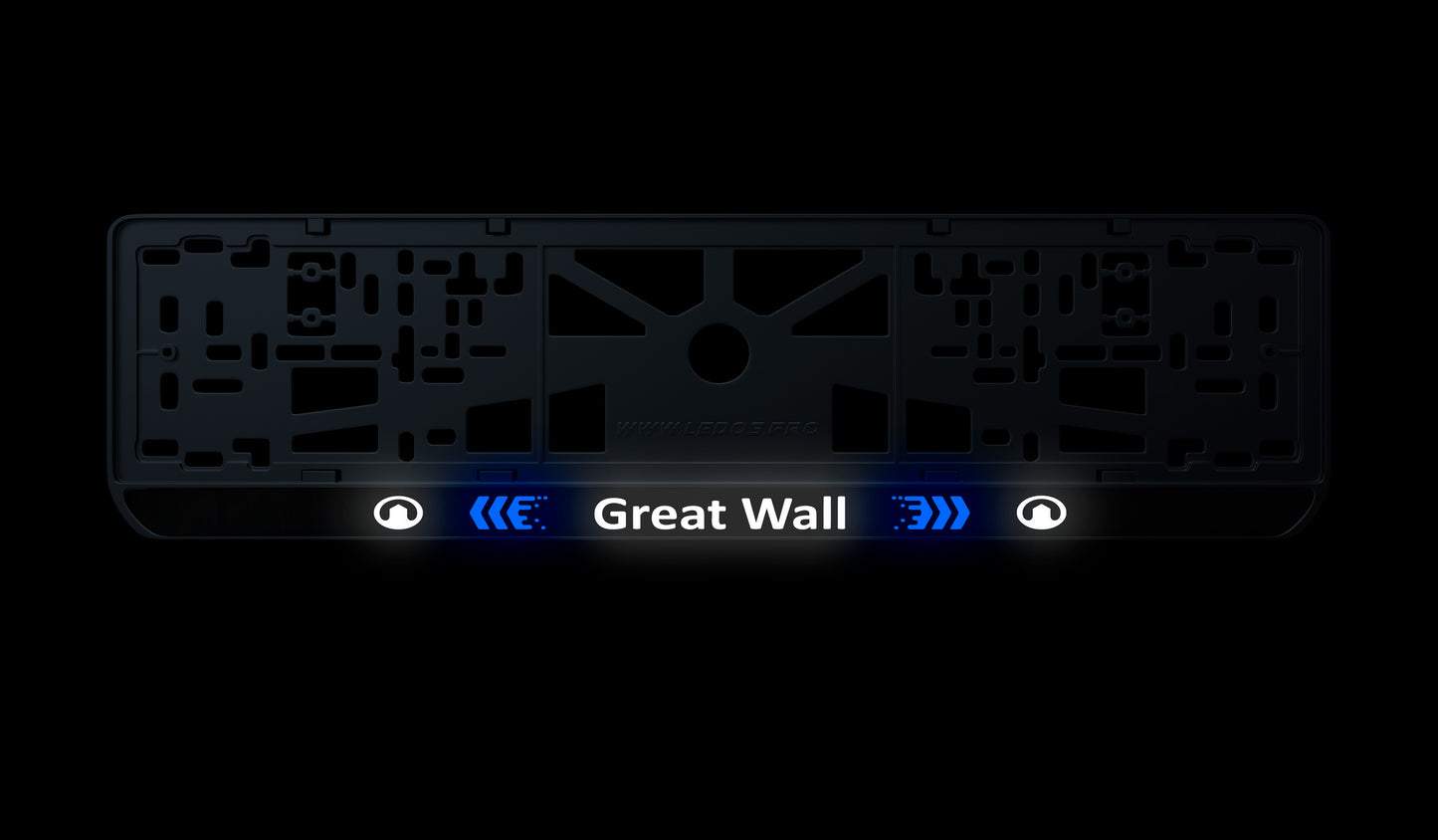 Рамка номерного знаку: Great Wall (стиль #3)