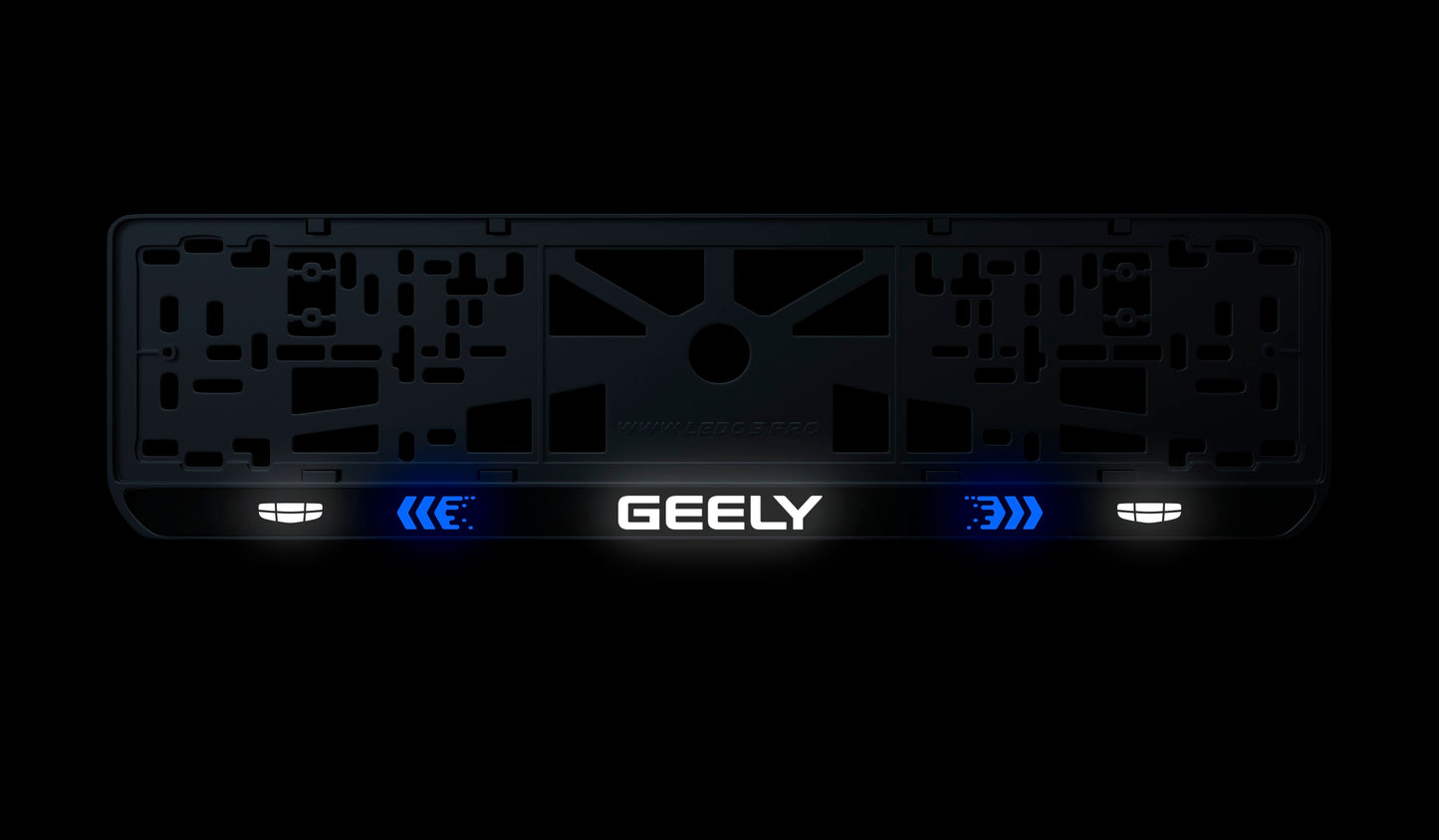 Рамка номерного знаку: Geely (стиль #3)