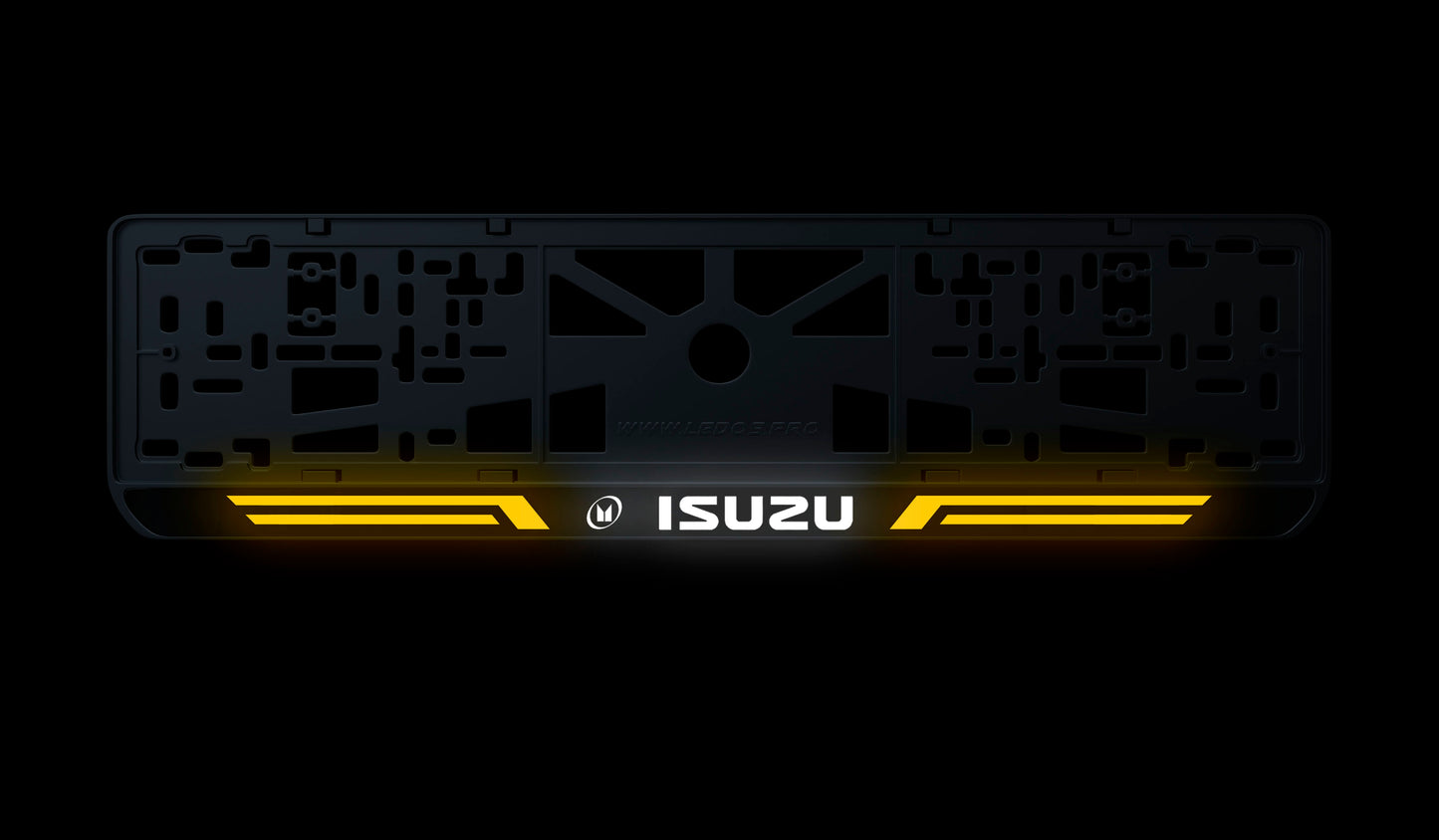 Рамка номерного знаку: Isuzu (стиль #4)