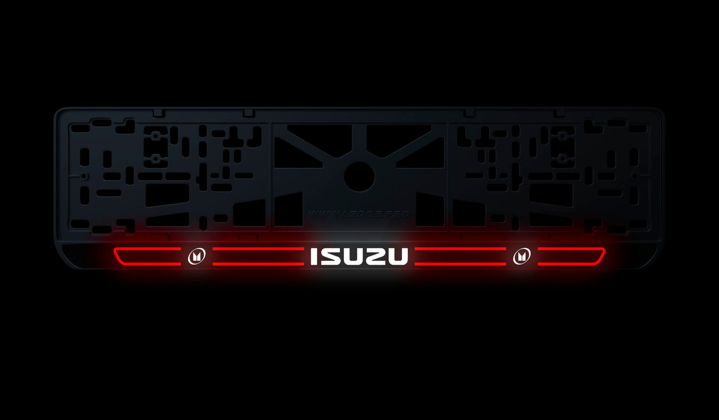 Рамка номерного знаку: Isuzu (стиль #5)