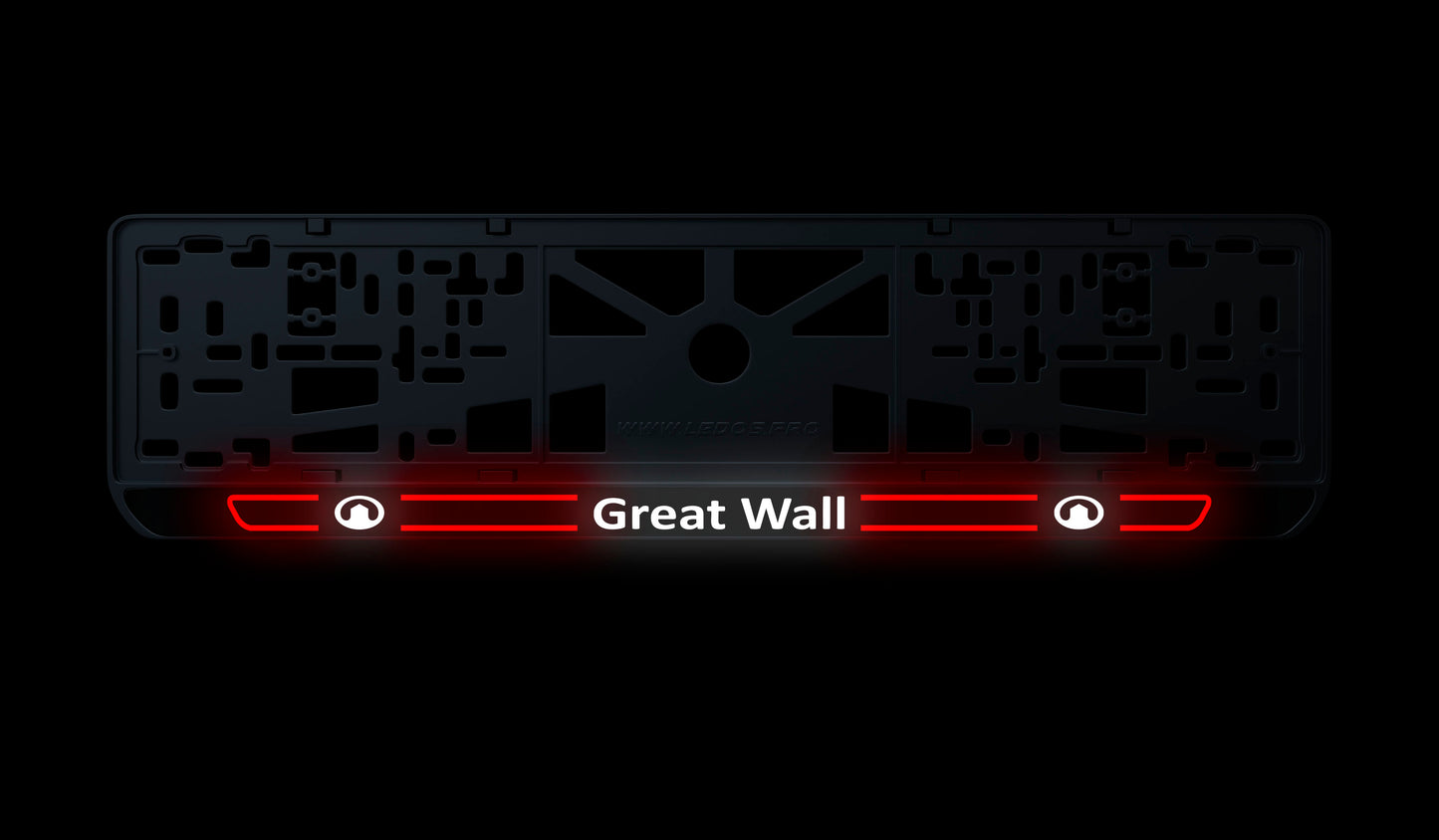 Рамка номерного знаку: Great Wall (стиль #5)