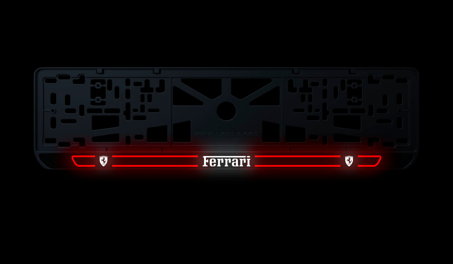 Рамка номерного знаку: Ferrari (стиль #5)