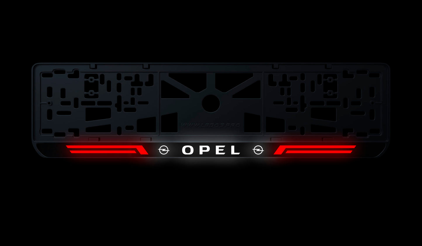 Рамка номерного знаку: Opel (стиль #4)