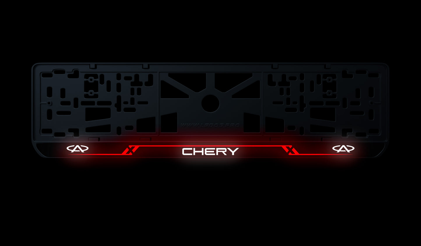 Рамка номерного знаку: Chery (стиль #8)