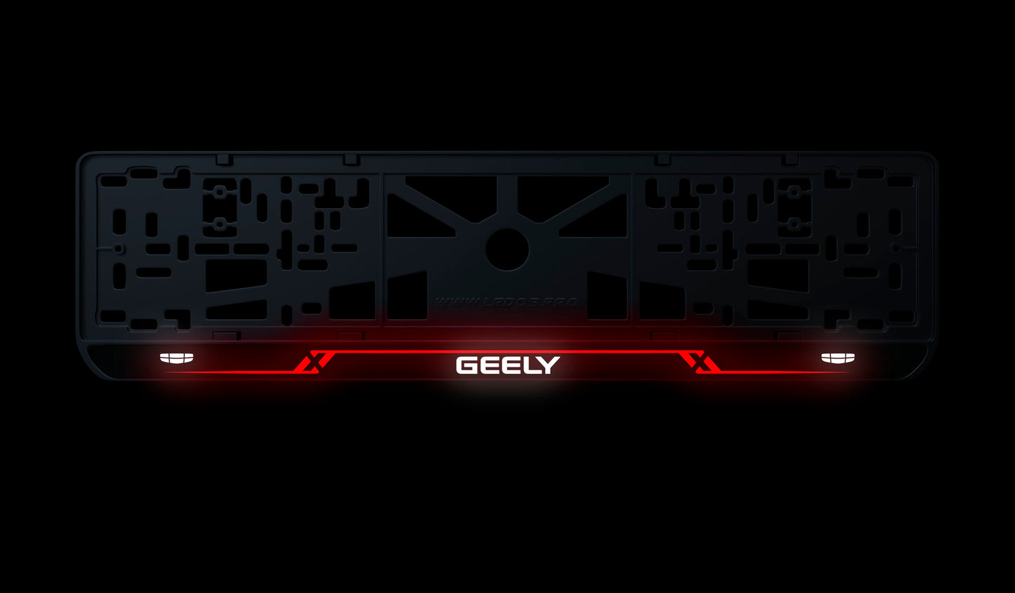 Рамка номерного знаку: Geely (стиль #8)