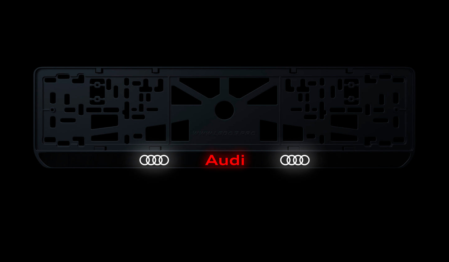 Рамка номерного знаку: Audi (стиль #1)