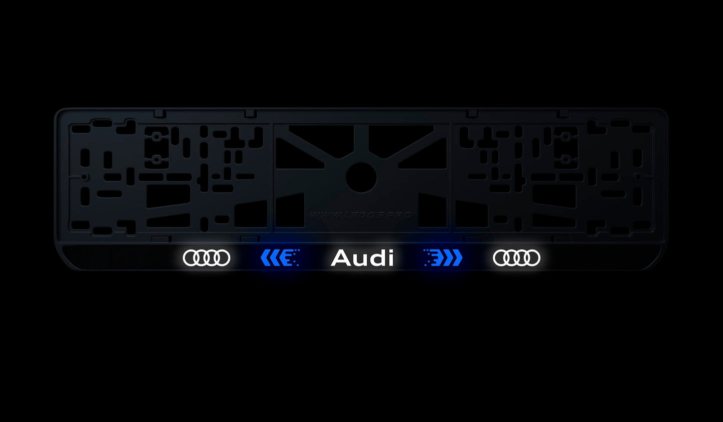 Рамка номерного знаку: Audi (стиль #3)
