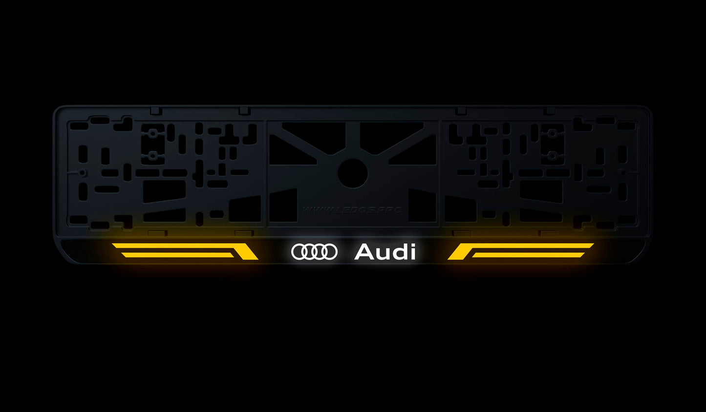 Рамка номерного знаку: Audi (стиль #4)