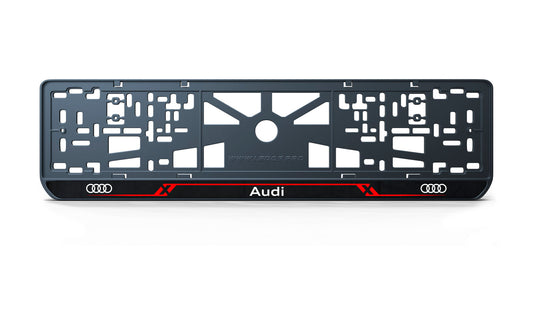 Рамка номерного знаку: Audi (стиль #8)