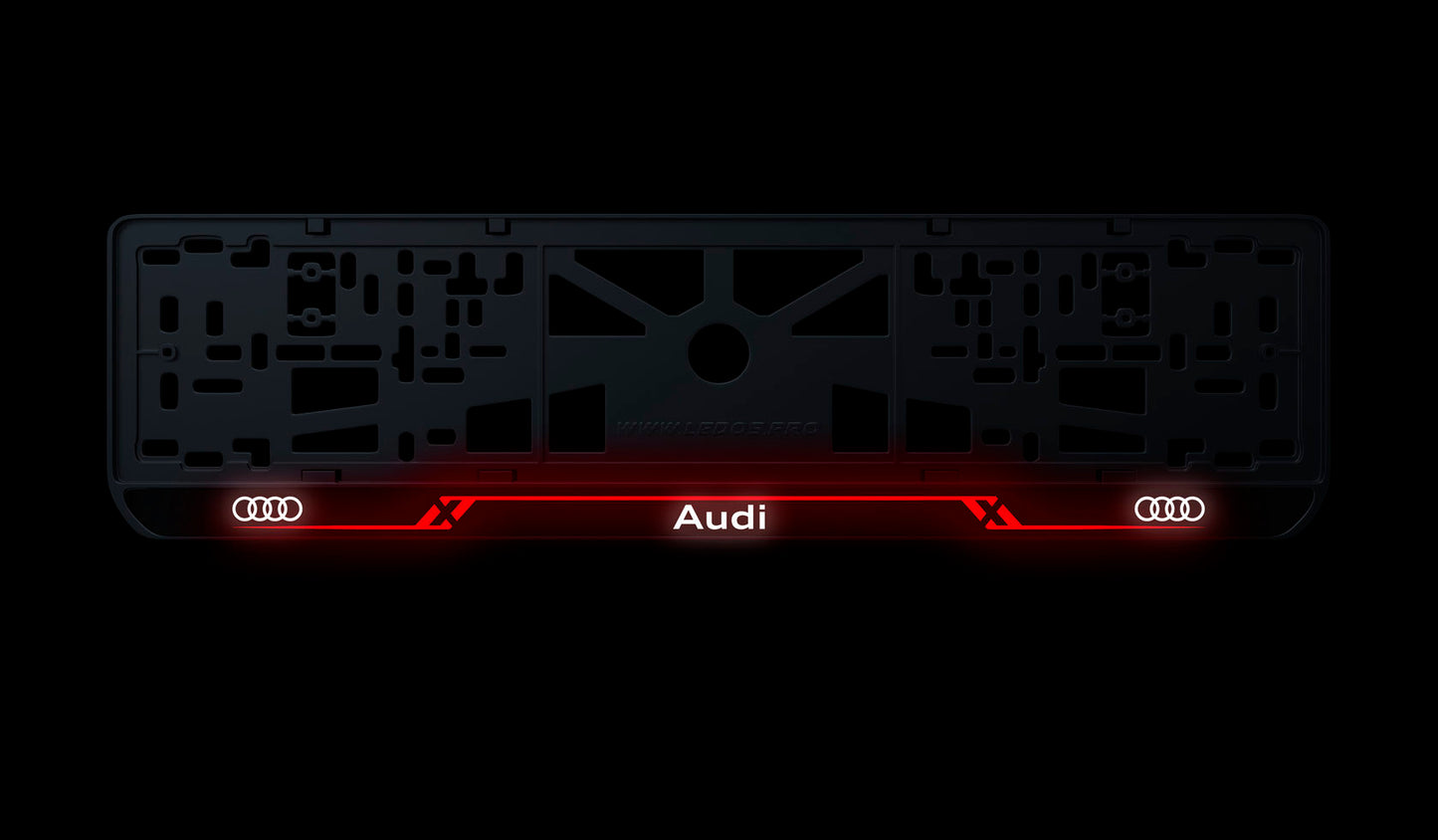 Рамка номерного знаку: Audi (стиль #8)