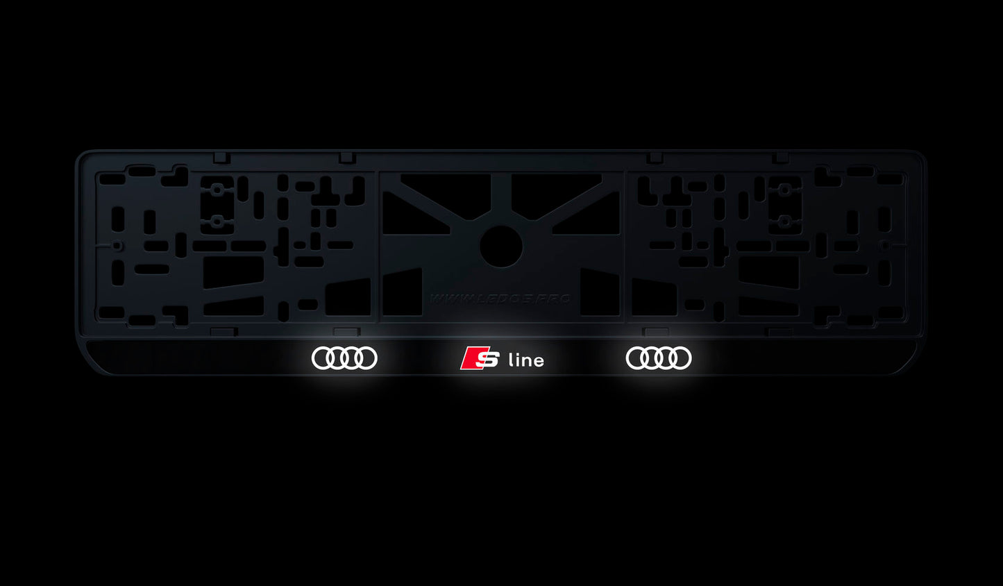 Рамка номерного знаку: Audi S-Line