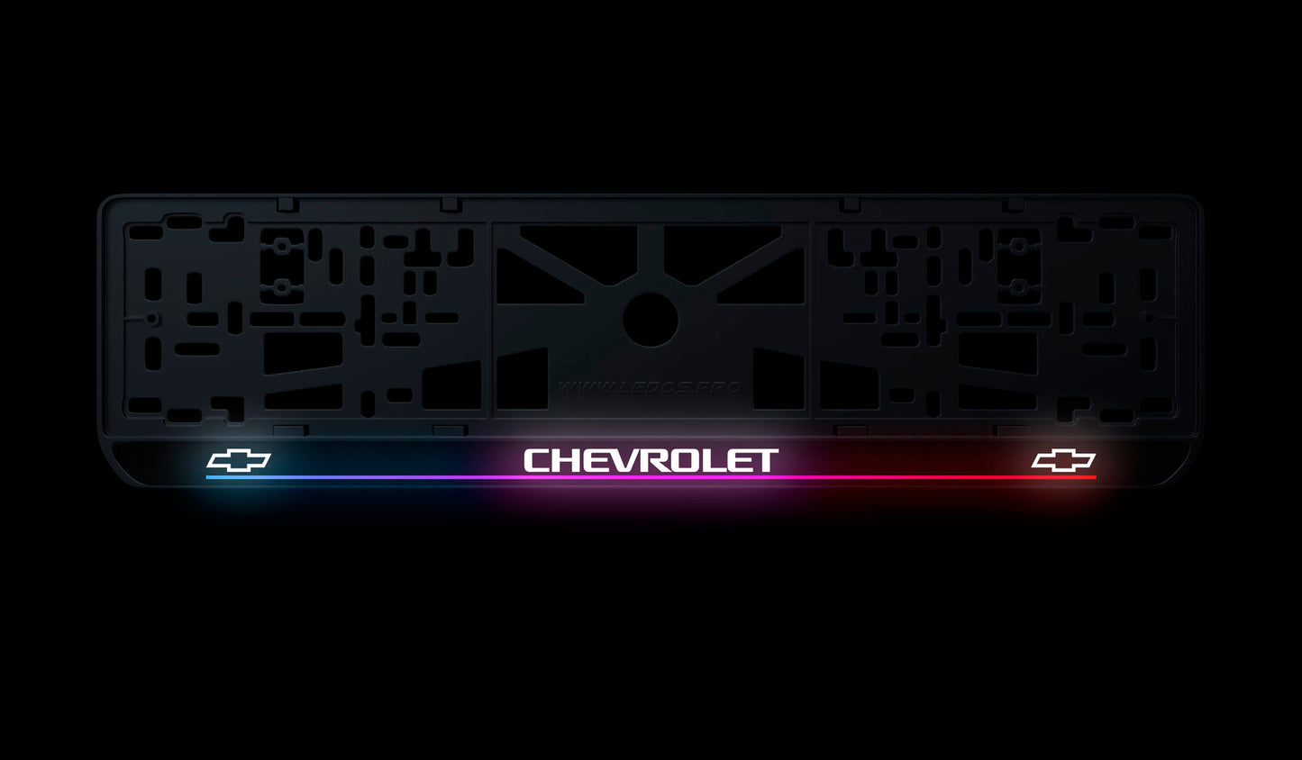 Рамка номерного знаку: Chevrolet (стиль #7)