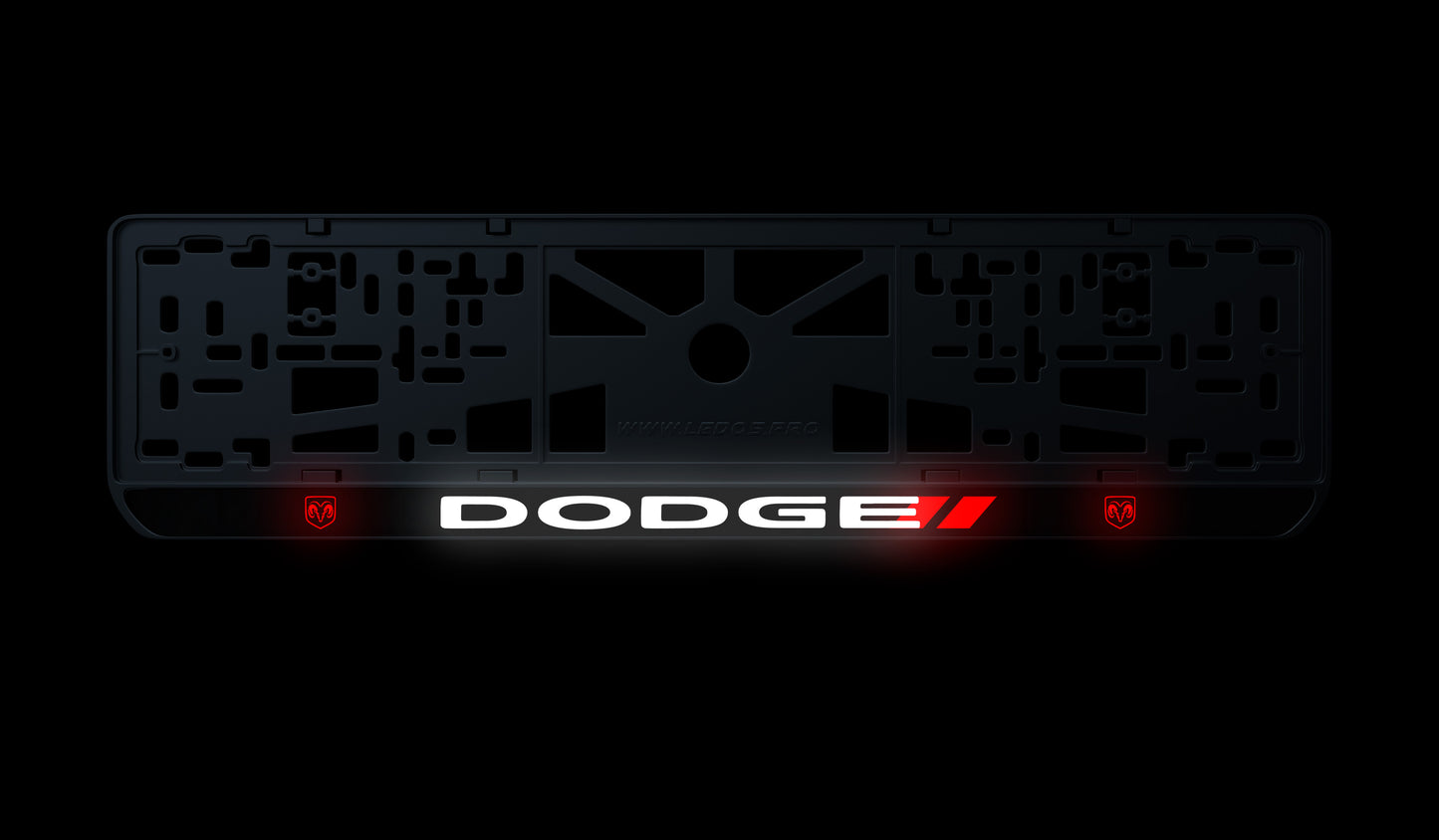 Рамка номерного знаку: Dodge (стиль #1)