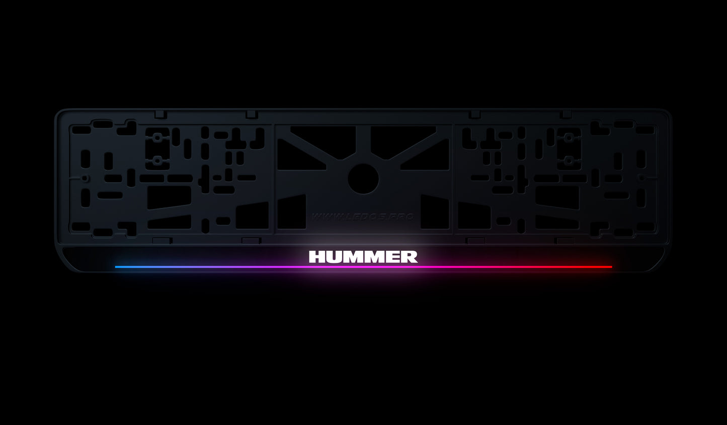 Рамка номерного знаку: Hummer (стиль #7)