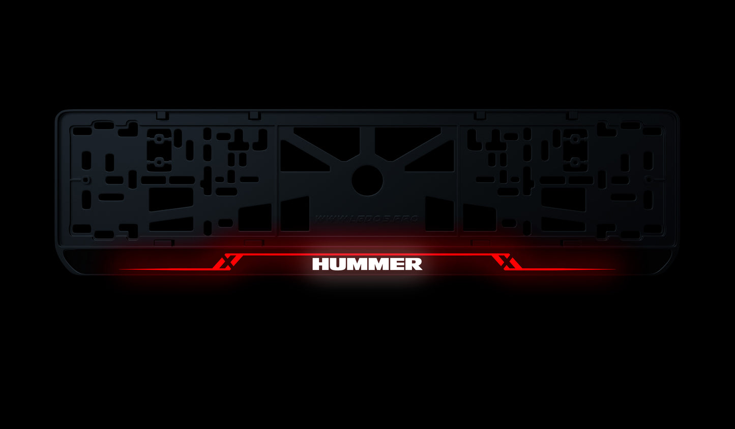 Рамка номерного знаку: Hummer (стиль #8)