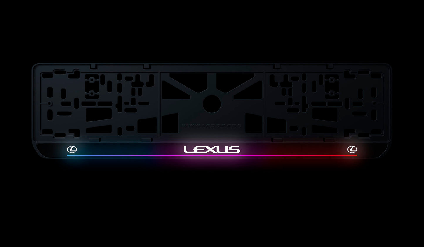 Рамка номерного знаку: Lexus (стиль #7)