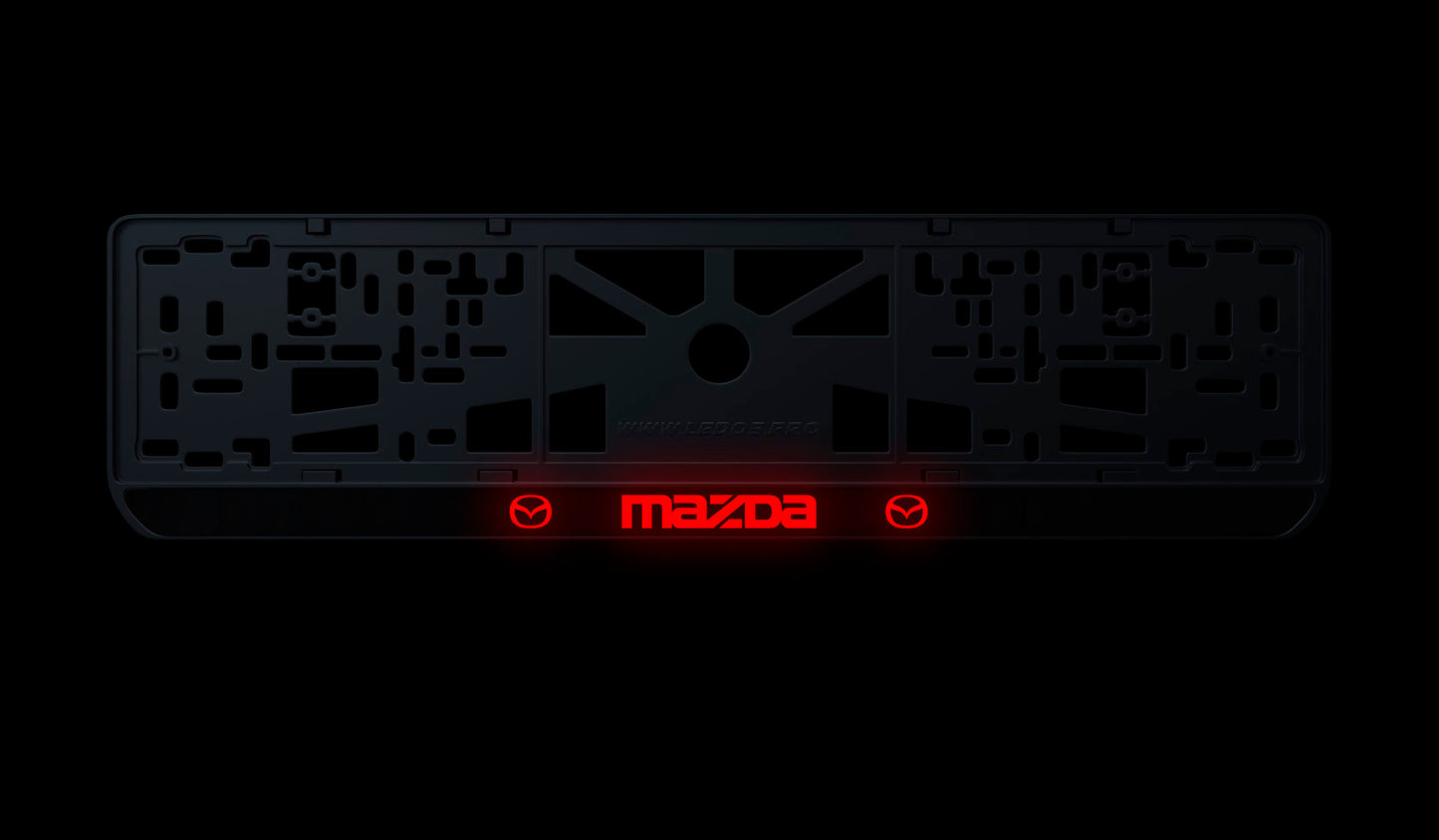 Рамка номерного знаку: Mazda (стиль #2)