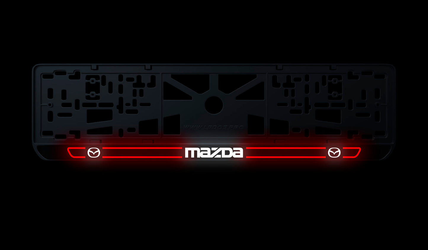 Рамка номерного знаку: Mazda (стиль #5)