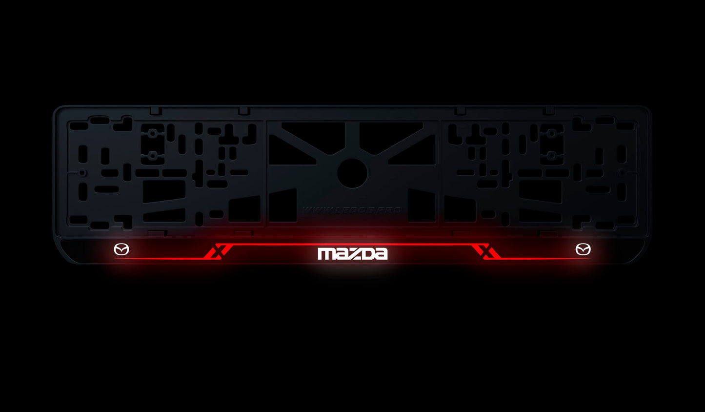 Рамка номерного знаку: Mazda (стиль #8)