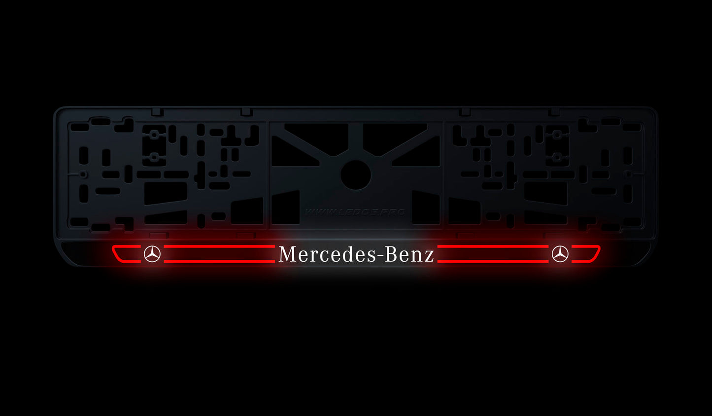 Рамка номерного знаку: Mercedes-Benz (стиль #5)