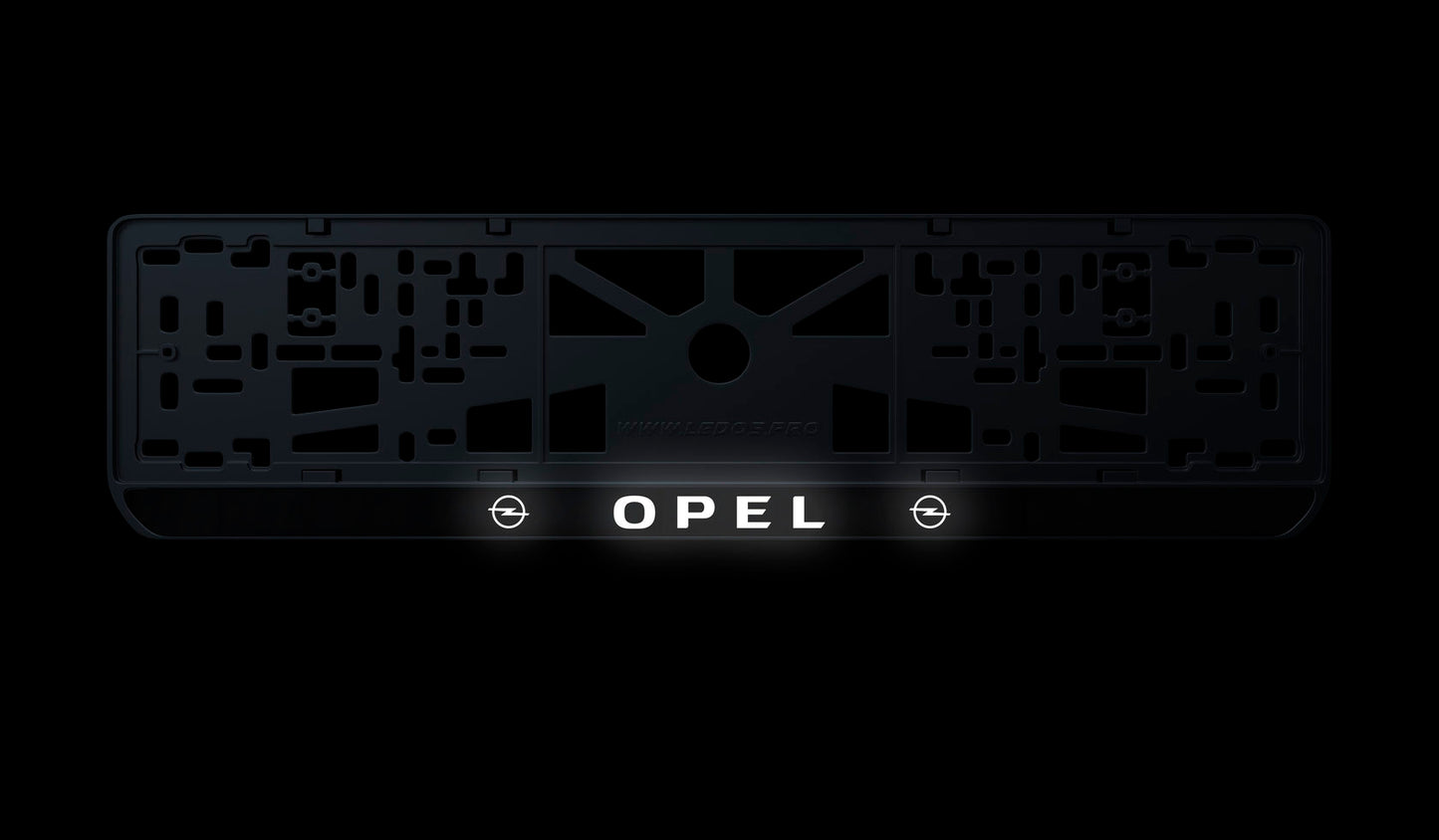 Рамка номерного знаку: Opel (стиль #1)
