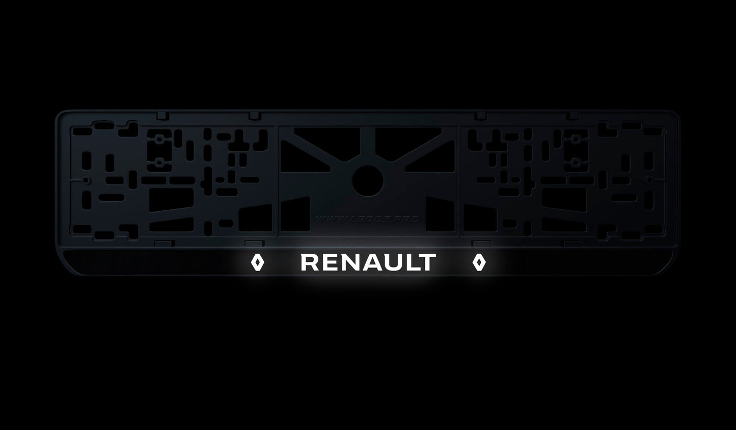 Рамка номерного знаку: Renault (стиль #1)