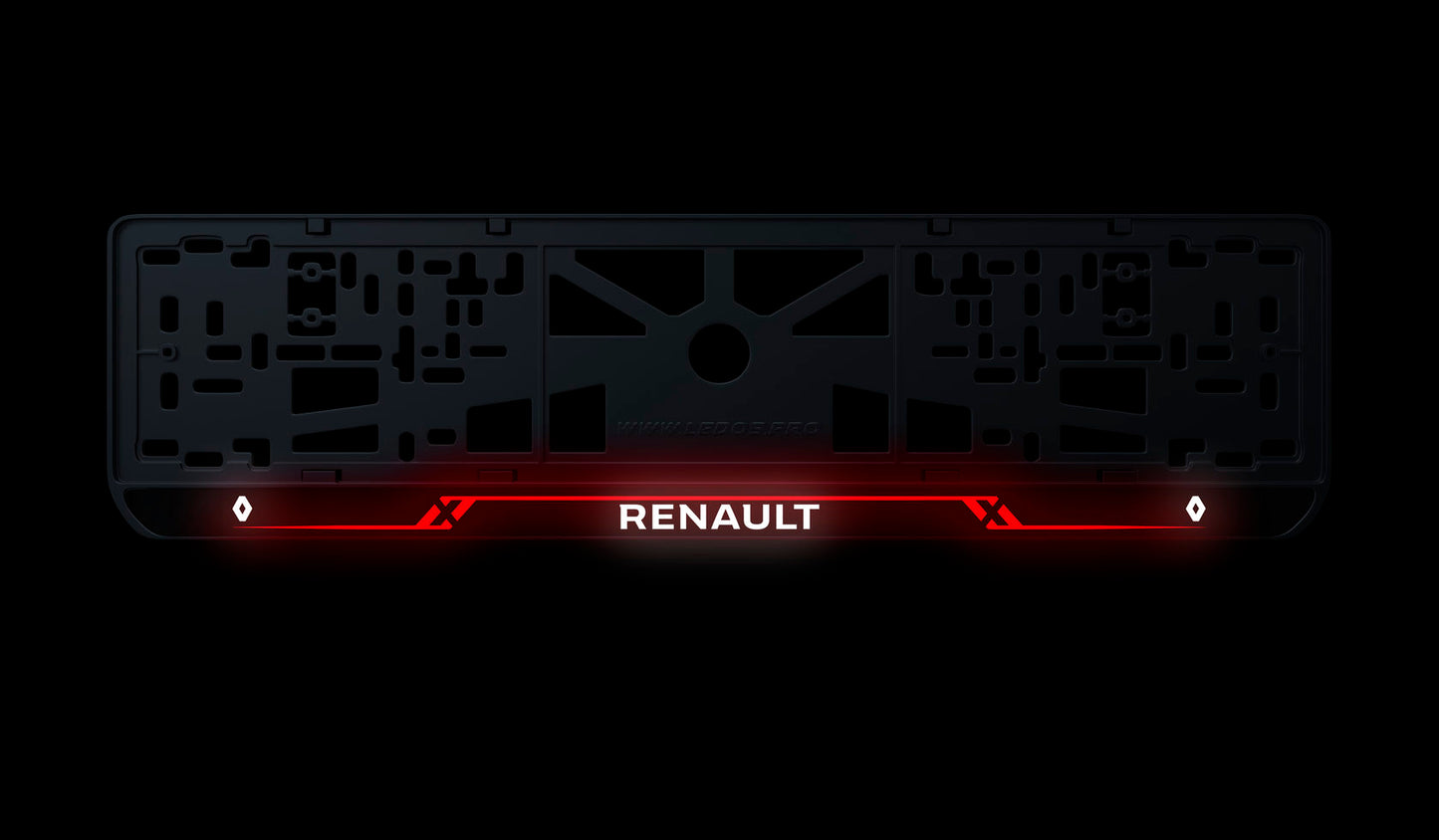 Рамка номерного знаку: Renault (стиль #8)