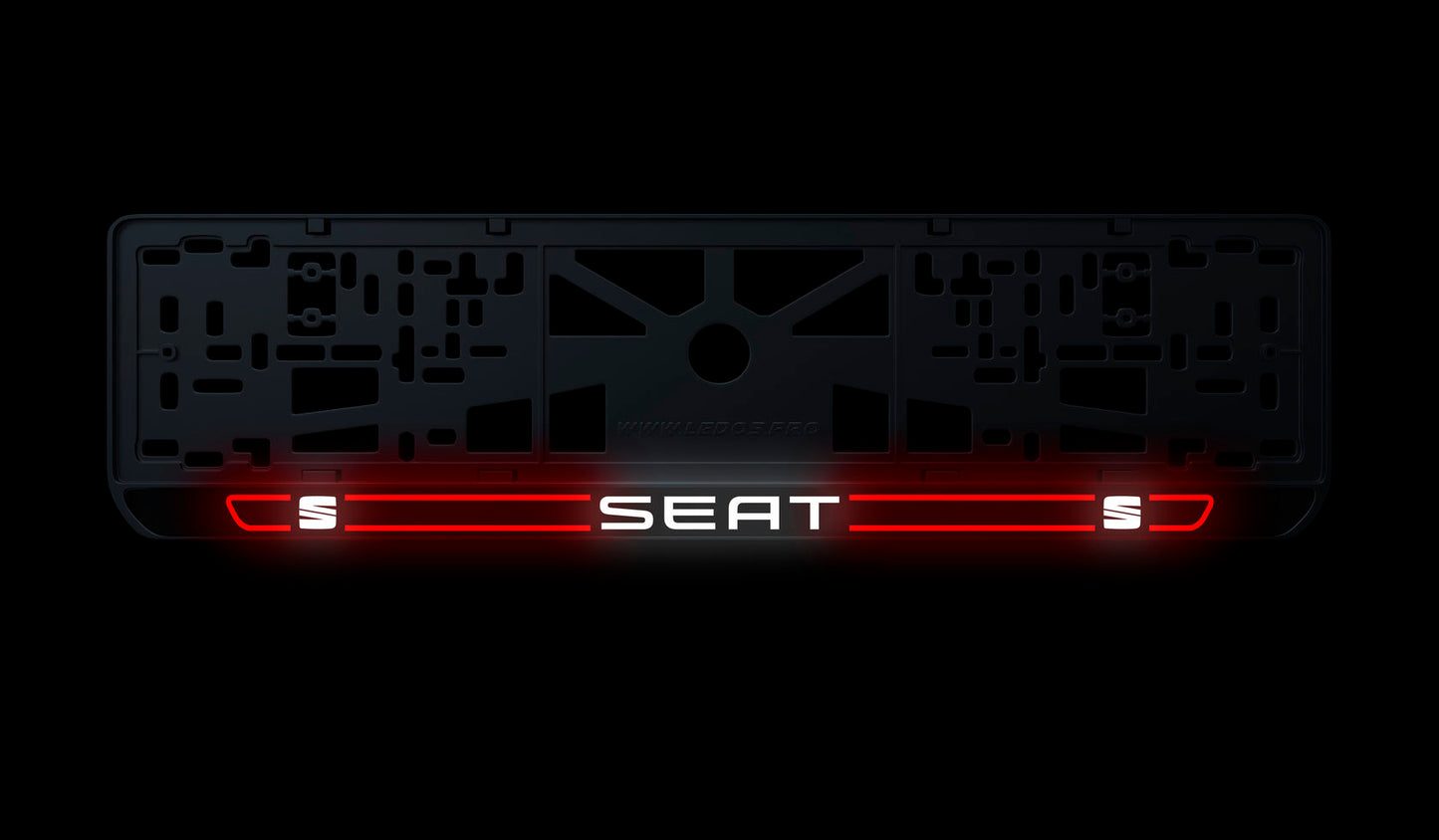 Рамка номерного знаку: Seat (стиль #5)