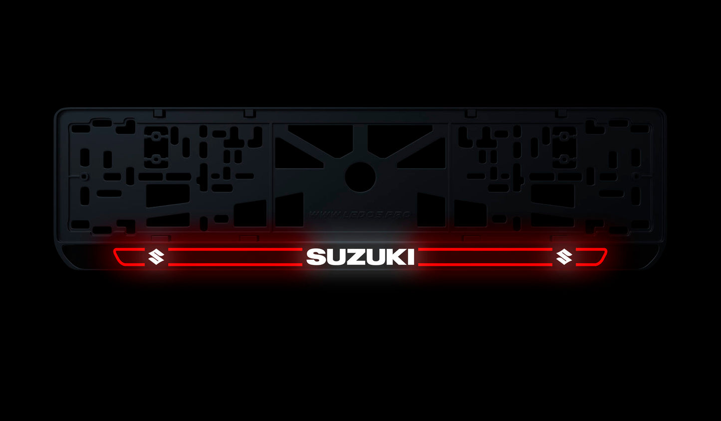 Рамка номерного знаку: Suzuki (стиль #5)