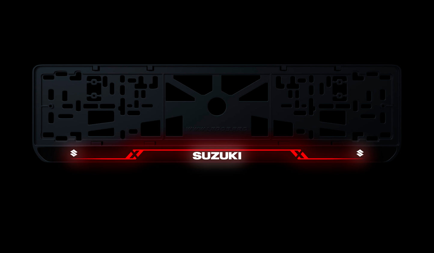 Рамка номерного знаку: Suzuki (стиль #8)