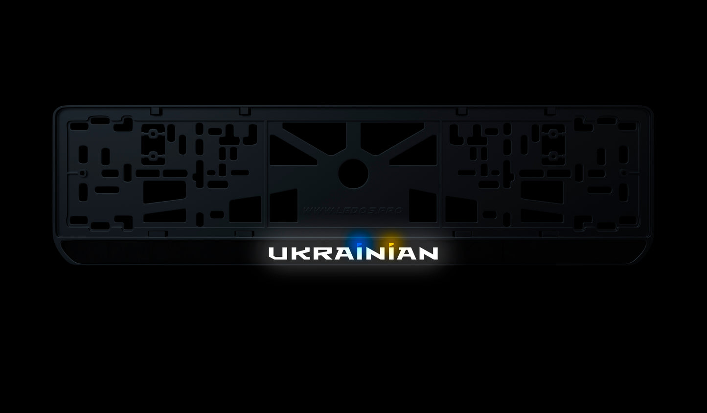 Рамка номерного знаку: Ukrainian