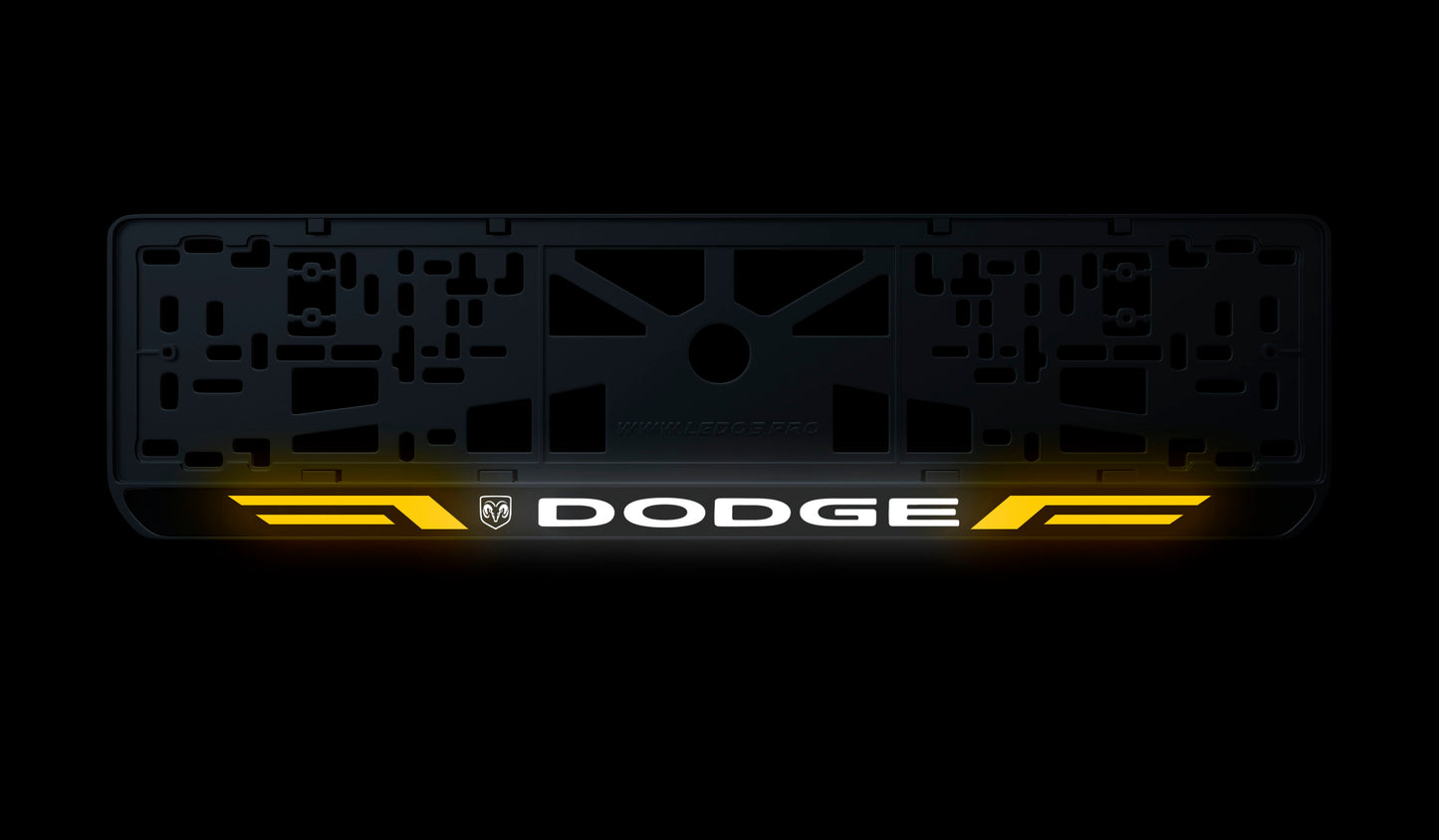 Рамка номерного знаку: Dodge (стиль #4)