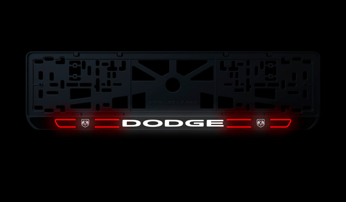Рамка номерного знаку: Dodge (стиль #5)