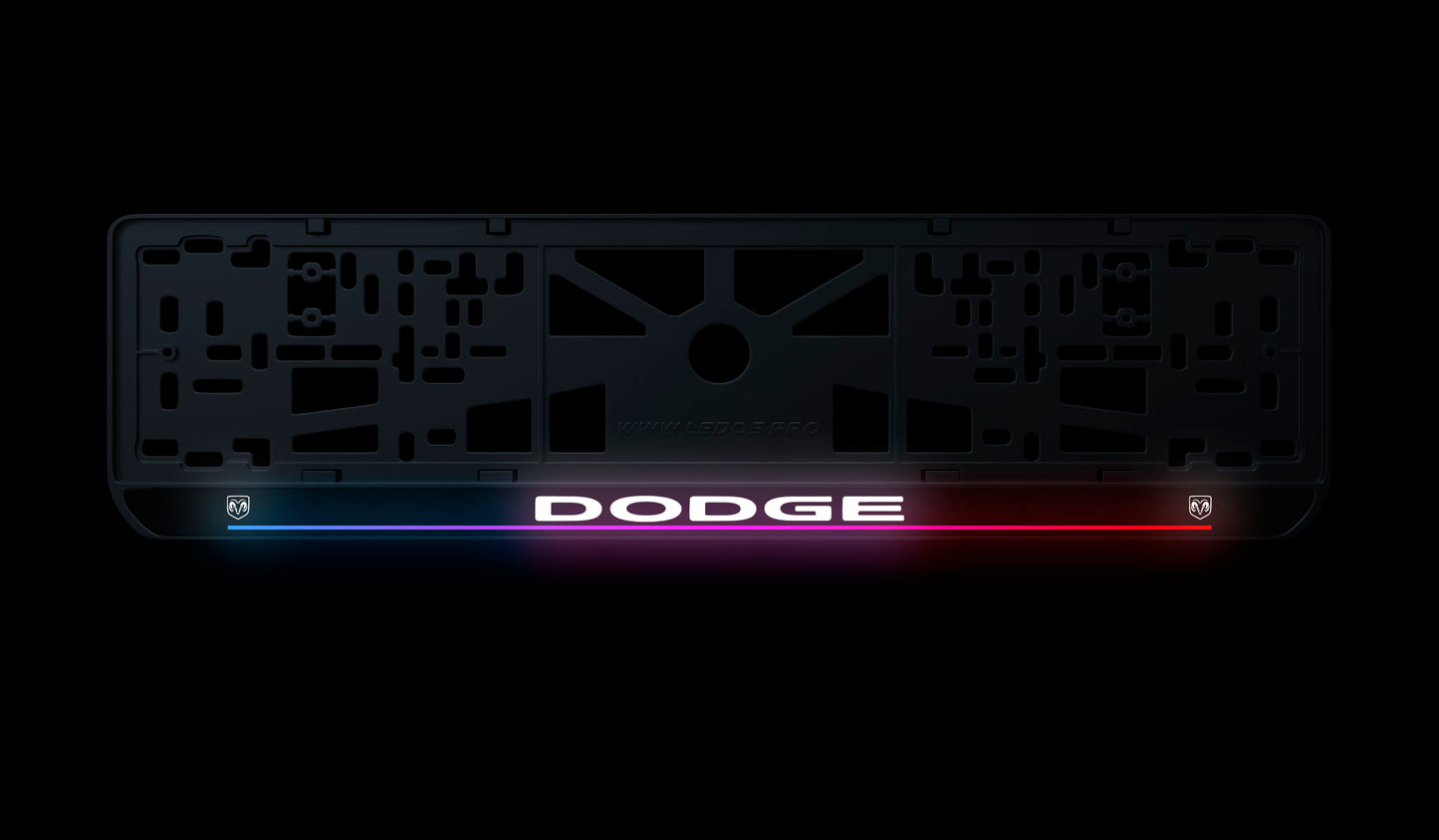 Рамка номерного знаку: Dodge (стиль #7)